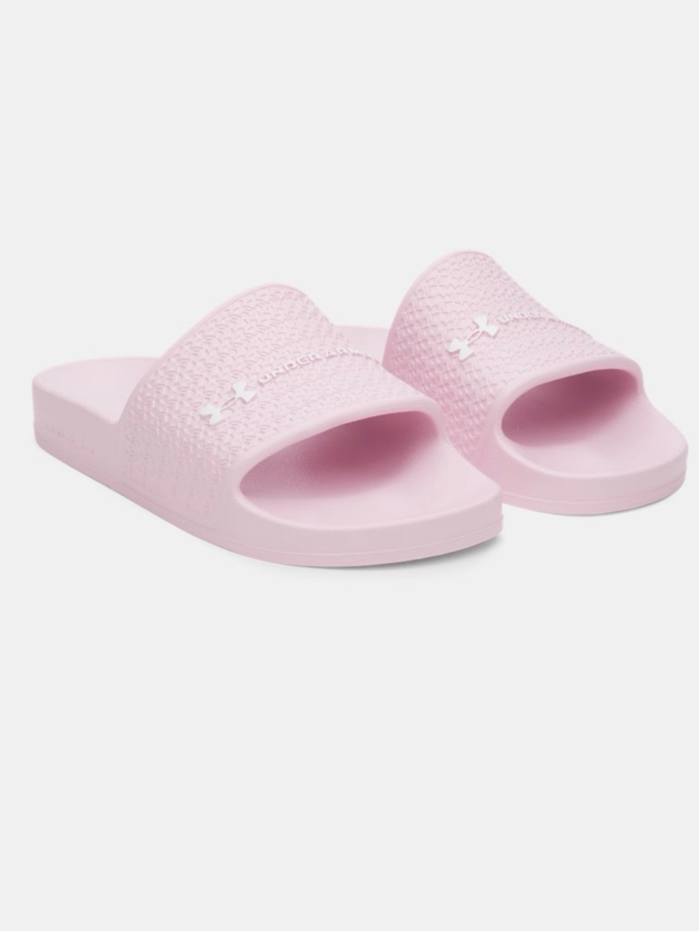 NWT Under Armour Women's Light Pink Slide Sandals